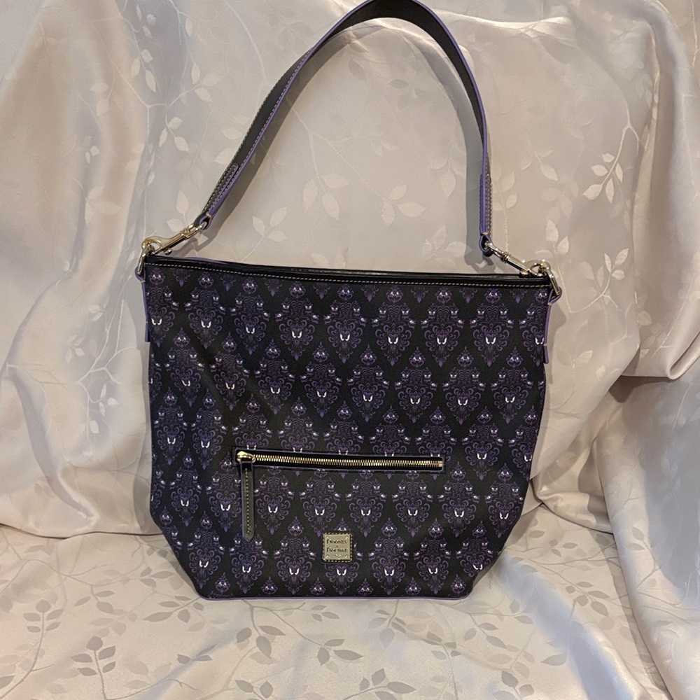 NEW MARKDOWN Dooney & Bourke Disney Haunted Mansion hobo bag